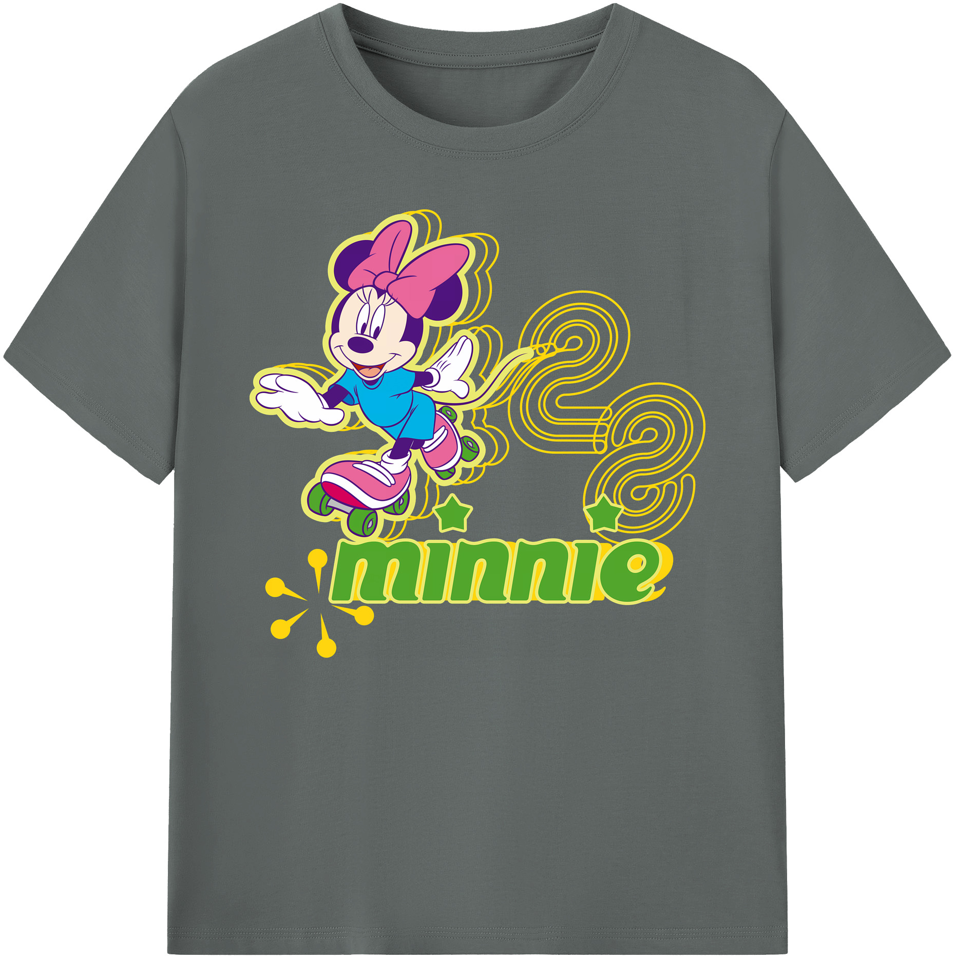 ミッキーマウス Mickey Mouse 綿100％ メンズ半袖Tシャツ｜肌触りやわらか＆通気性